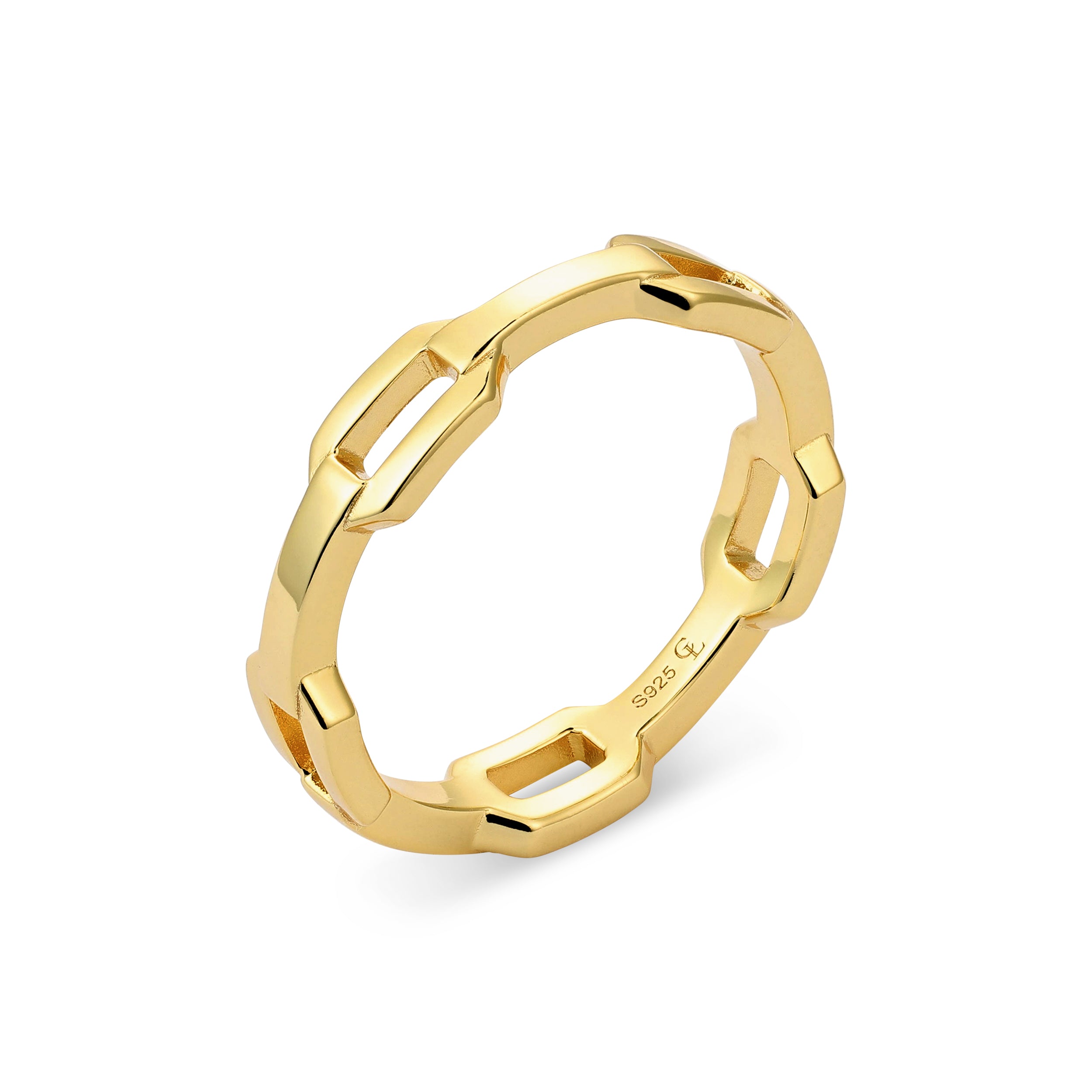 Anchor Ring - Gold