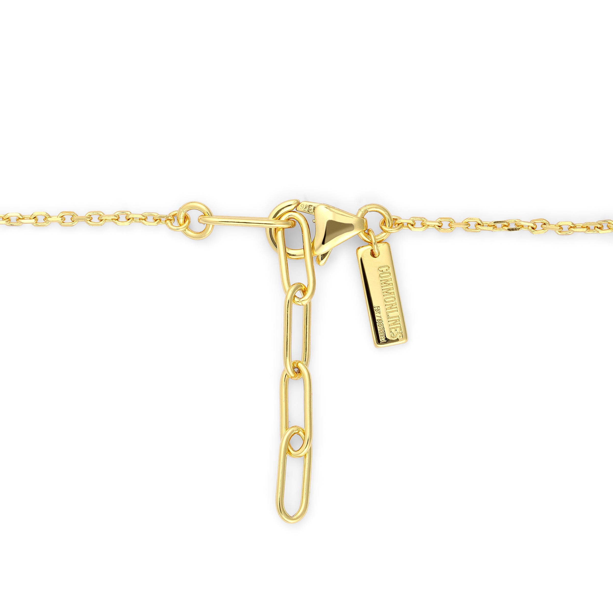 Como Link Bracelet - Gold Sapphire
