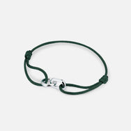 Element Bracelet Silver - Green