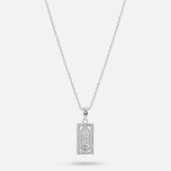 Guadalupe Tag - Silver