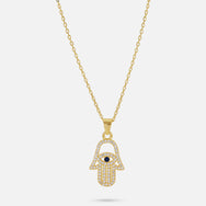 Studded Hamsa - Gold