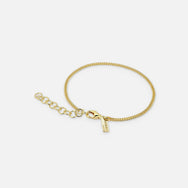Mini Curb Bracelet - Gold