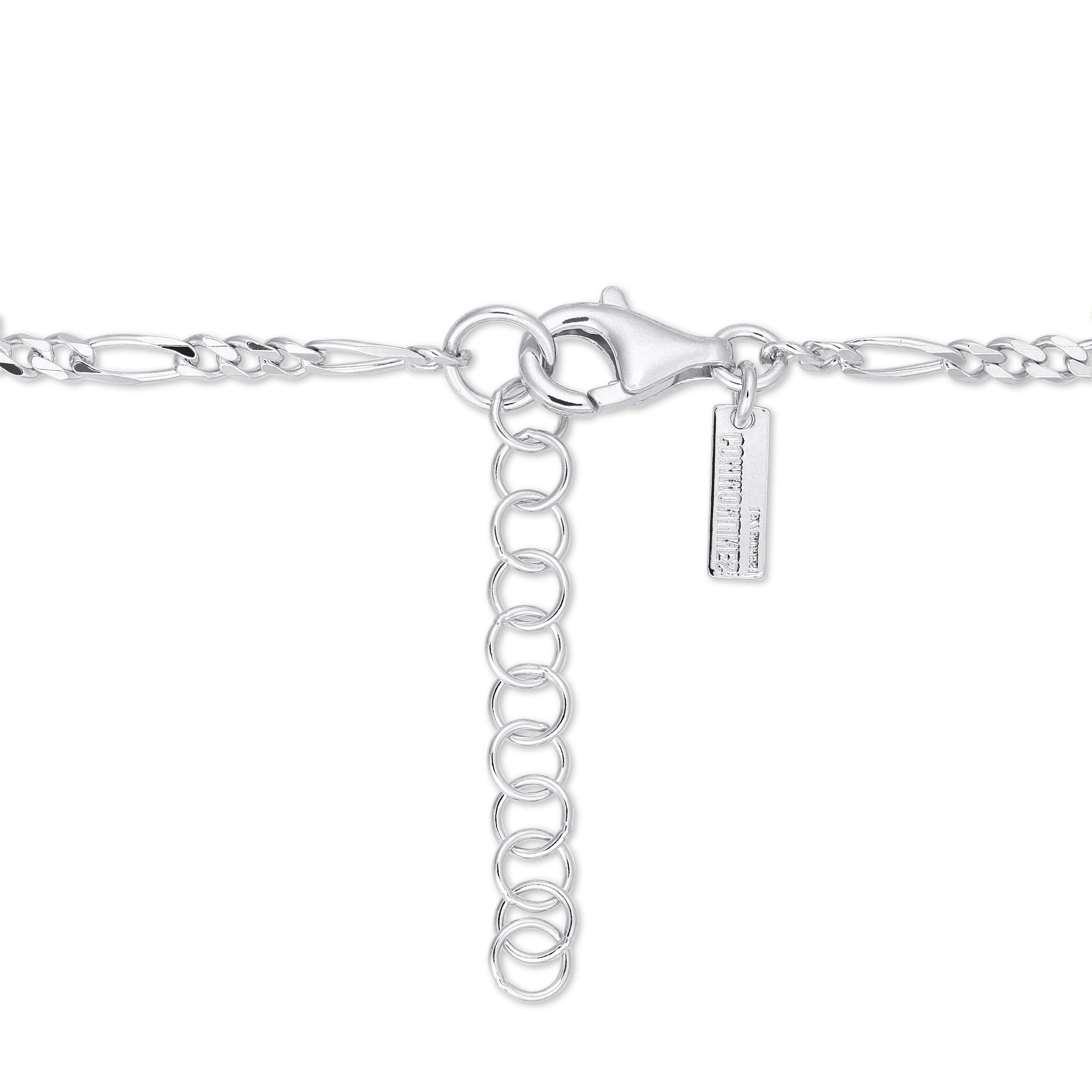 Mini Figaro Bracelet - Silver