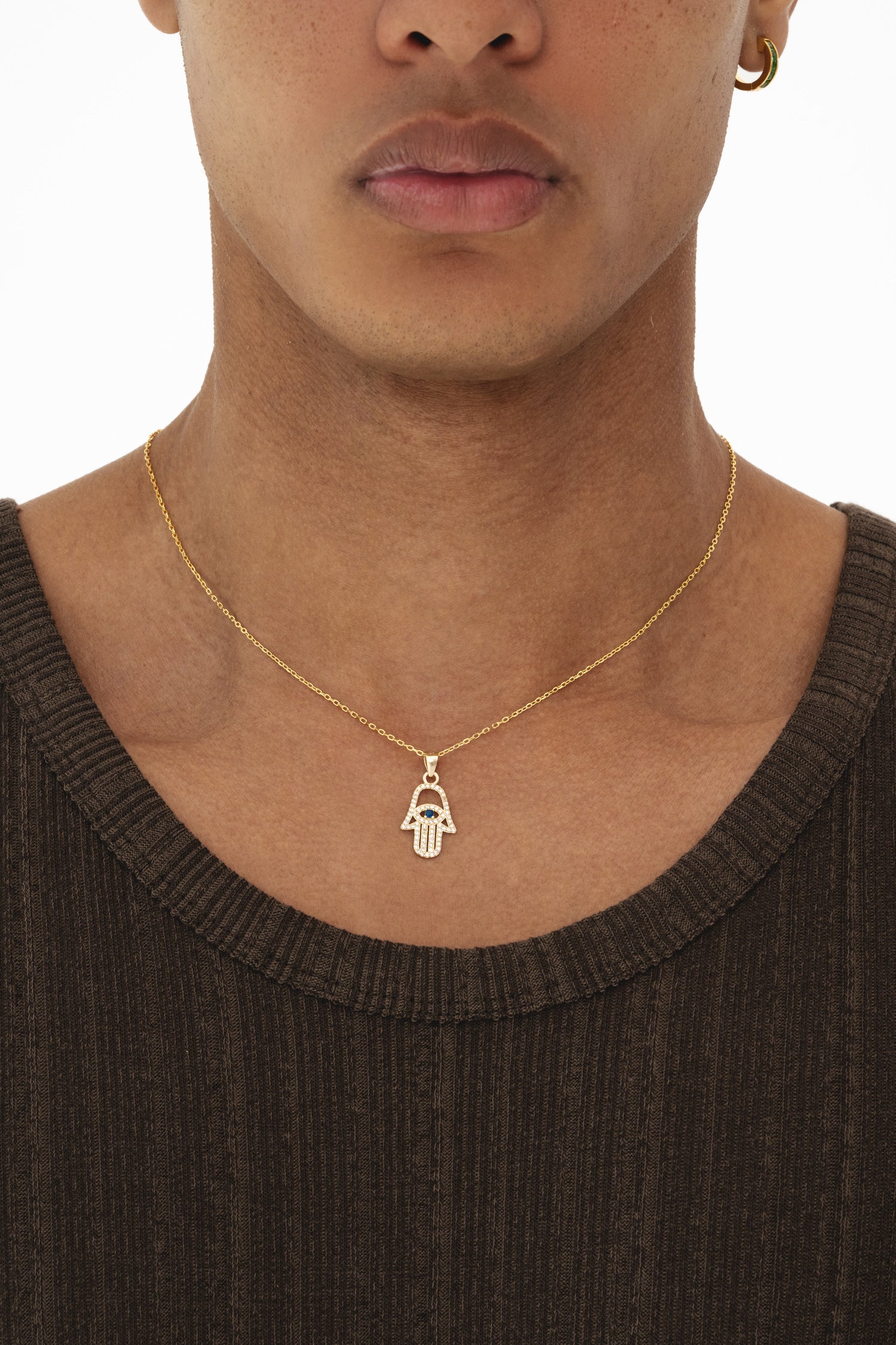 Studded Hamsa - Gold – COMMONLINES