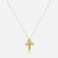 Outlaw Trinity Necklace - Gold