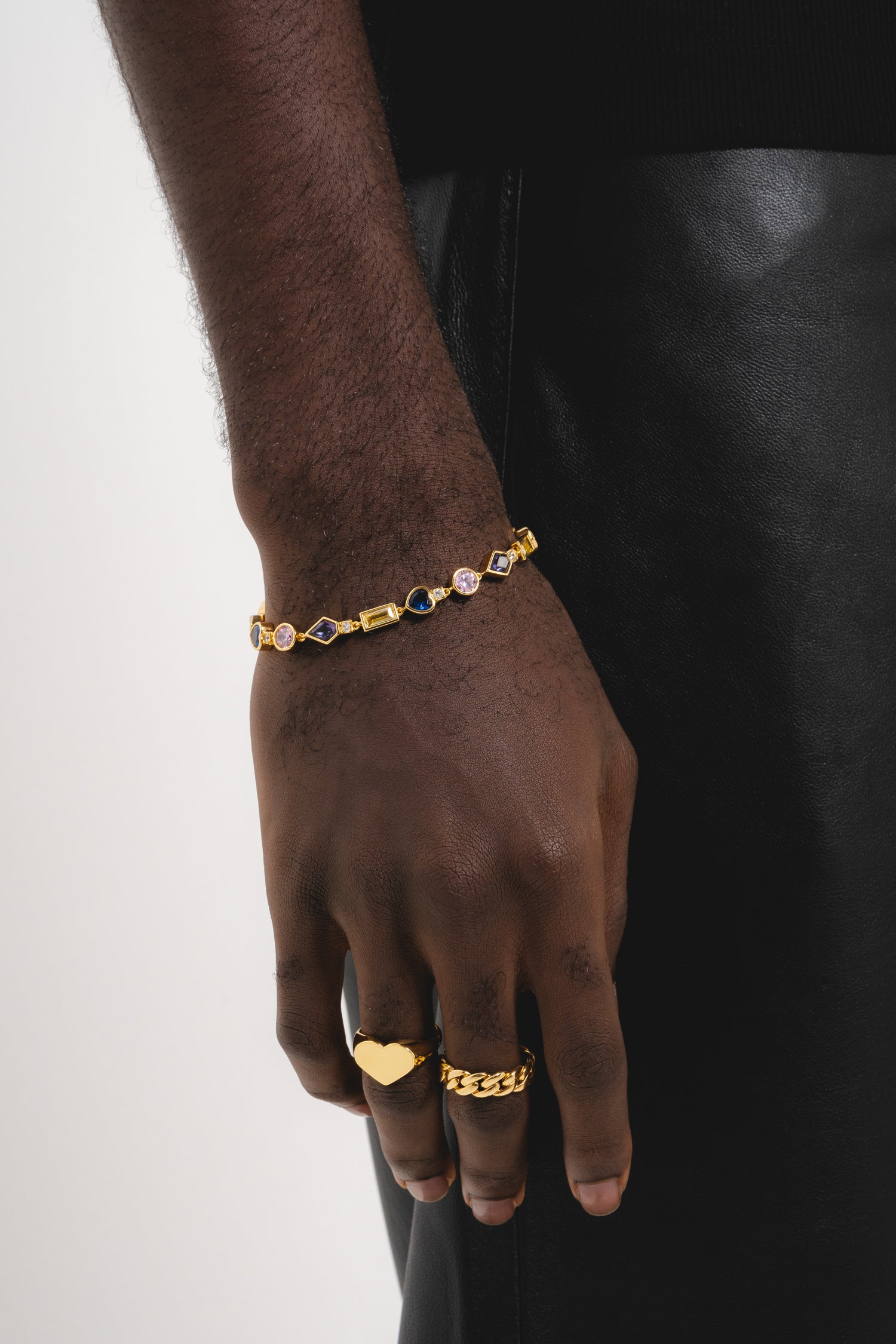 Uncut Gems Bracelet - Gold