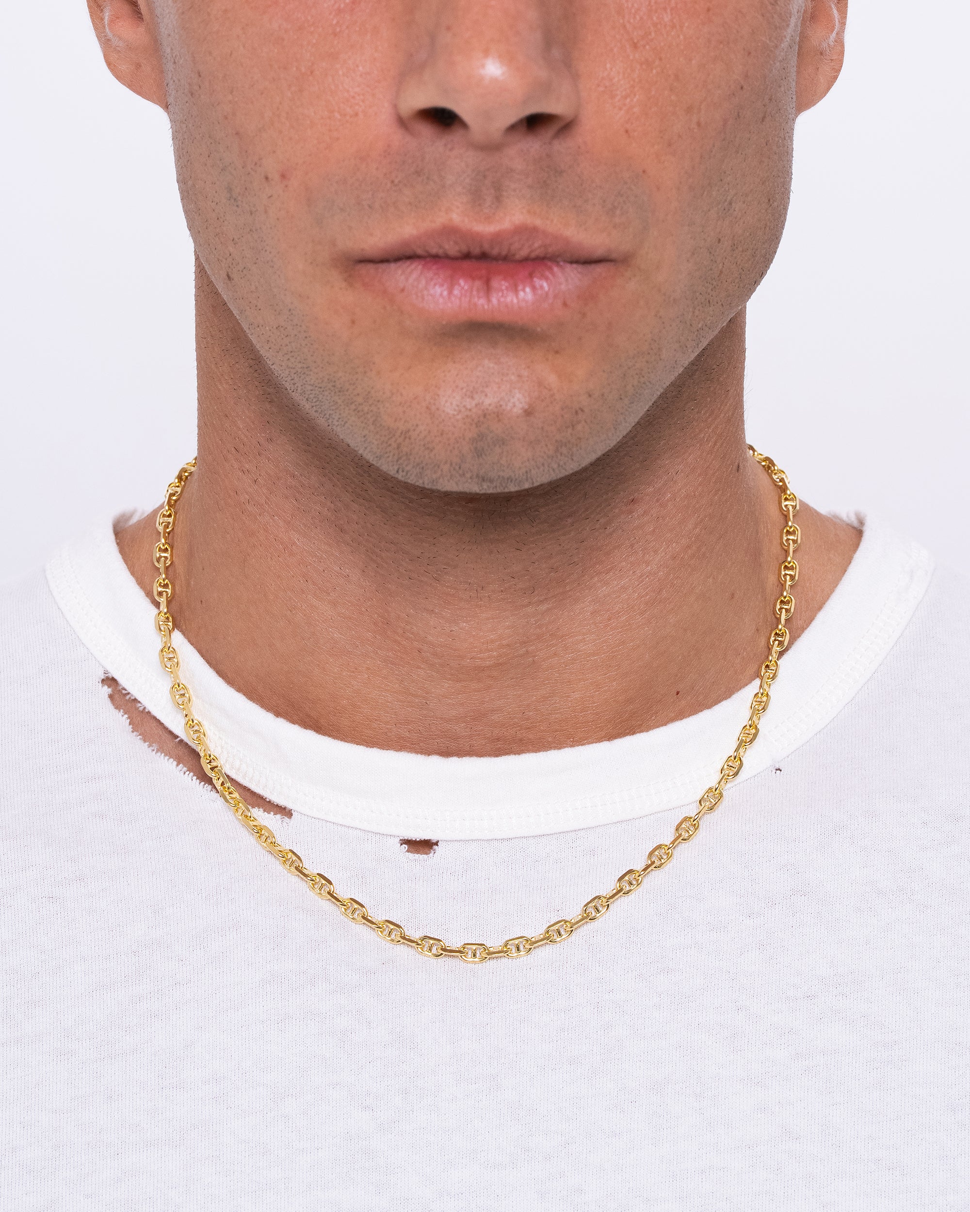 Marina Chain Gold - 3.5MM – COMMONLINES