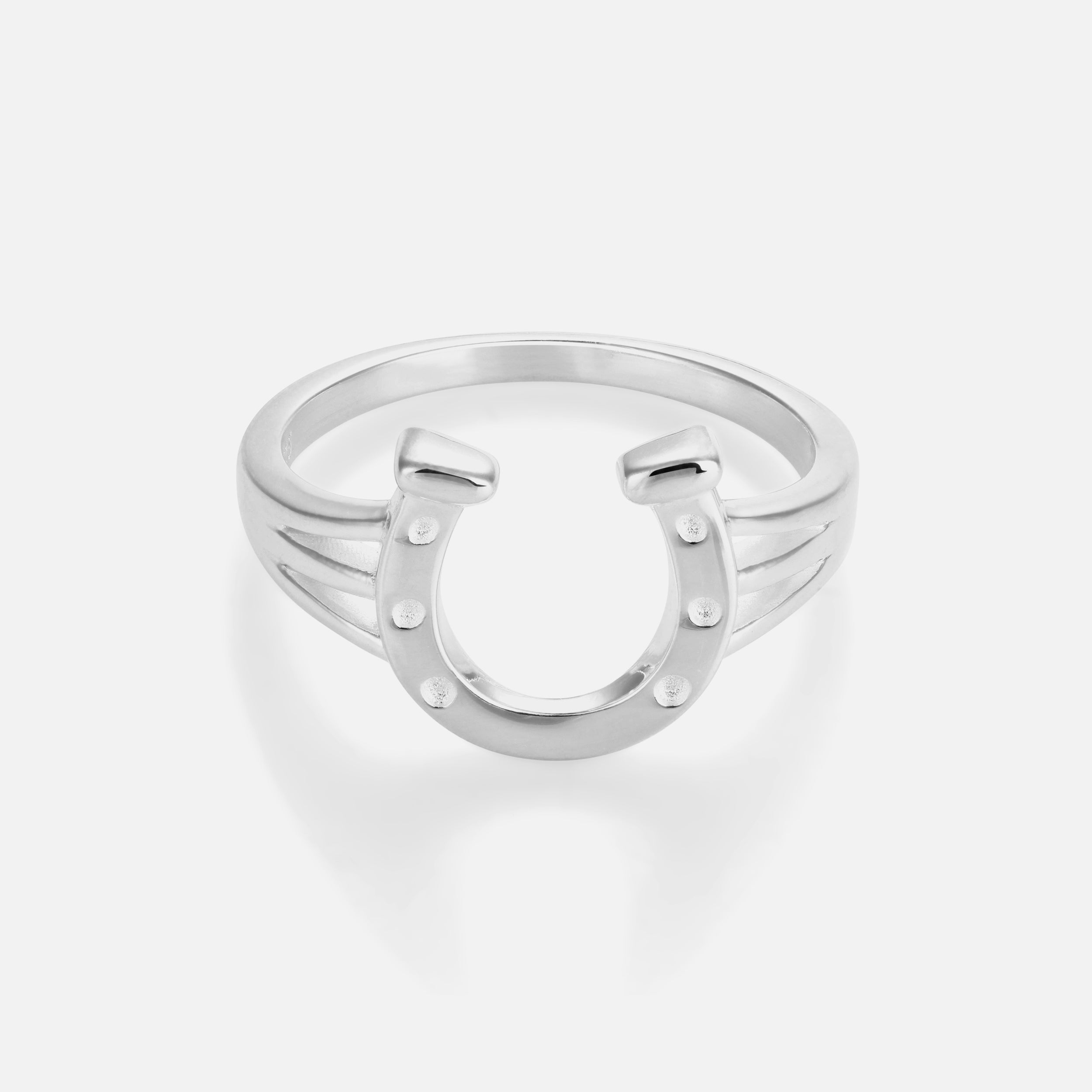 Horse Shoe Ring - Silver – COMMONLINES