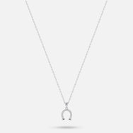 Horse Shoe Pendant - Silver