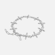 Starlight Cross Bracelet - Silver