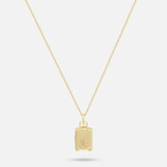 Luggage Pendant - Gold