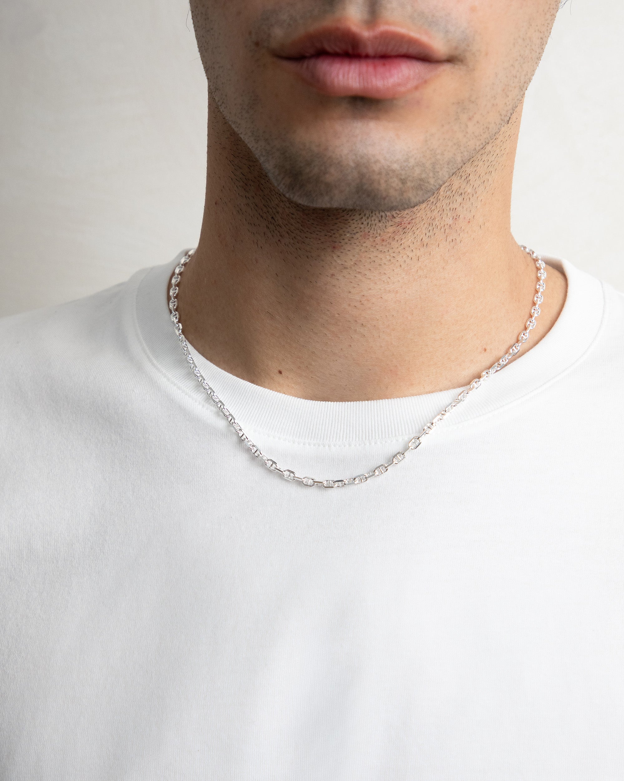 Marina Chain Silver - 3.5MM – COMMONLINES