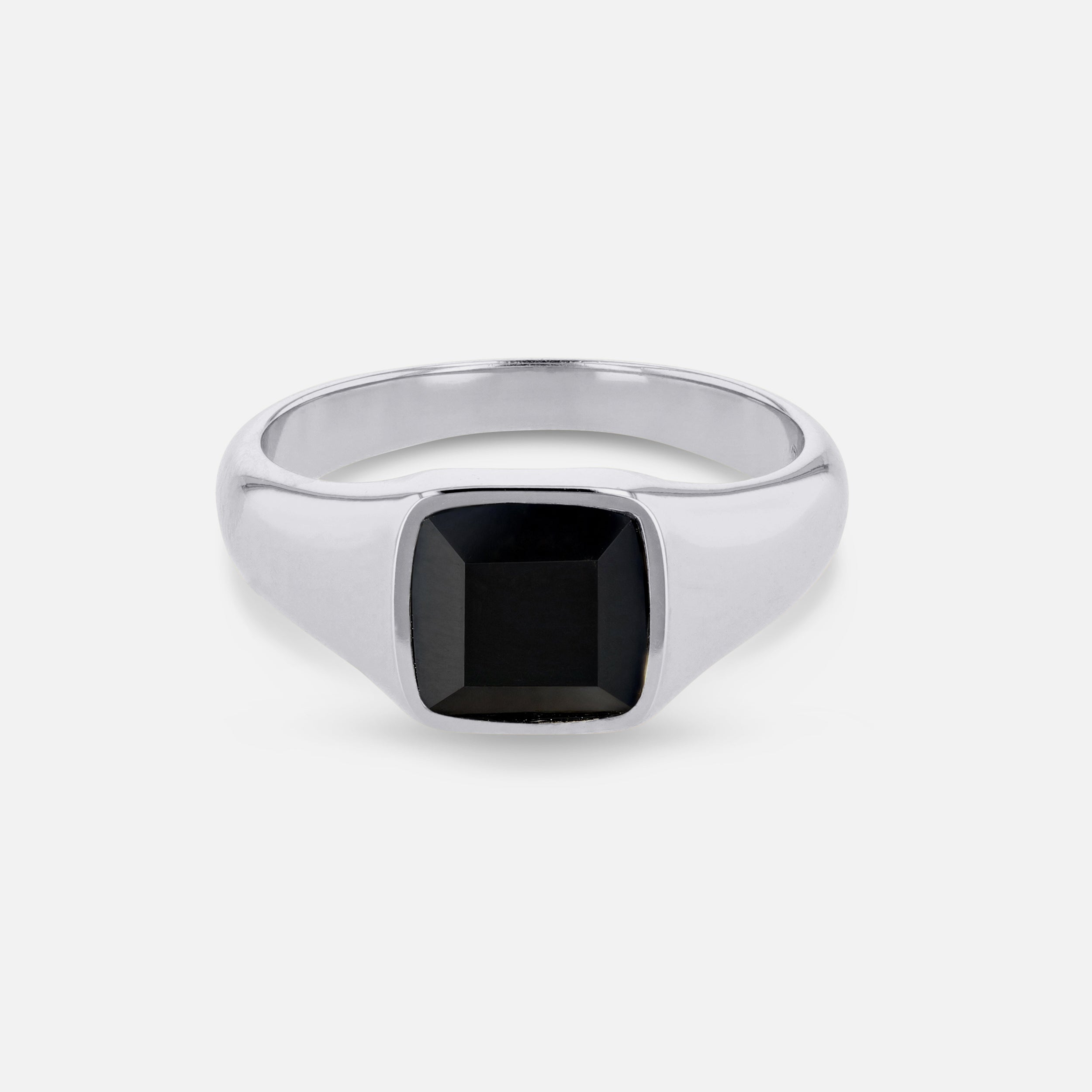 【cushka】 ring onyx silver Onyx Ring - Silver – COMMONLINES