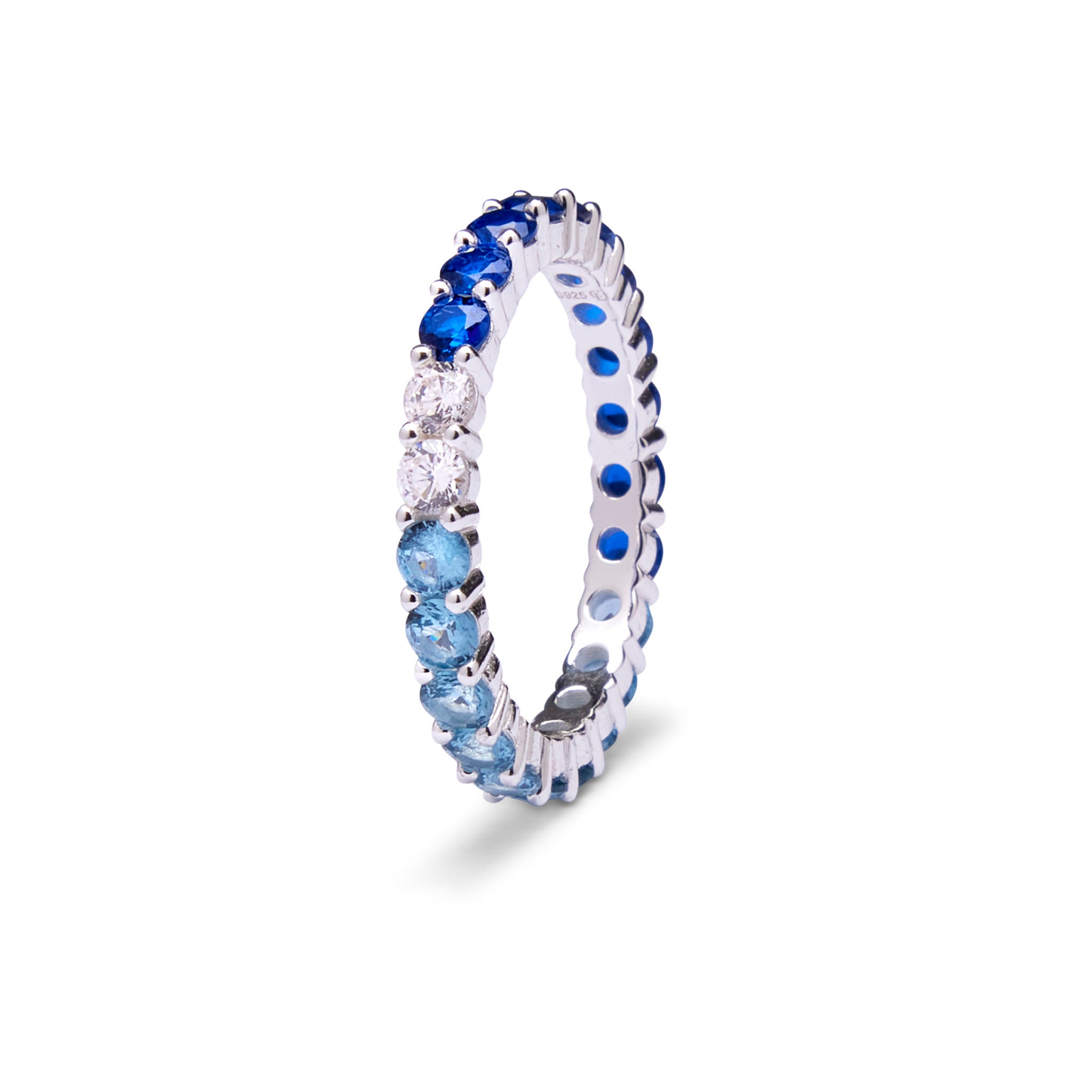 Eternity Ring - Blue Gradient