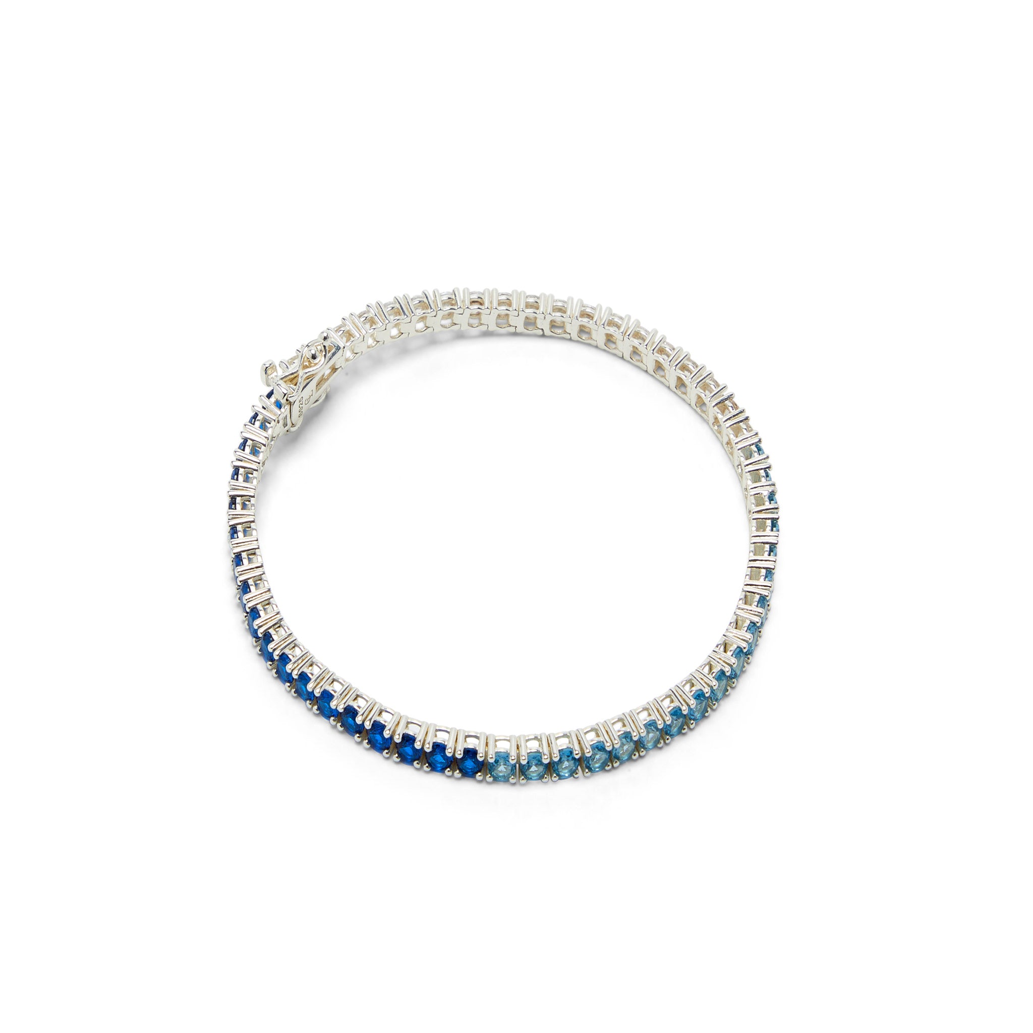 Tennis Bracelet - Blue Gradient