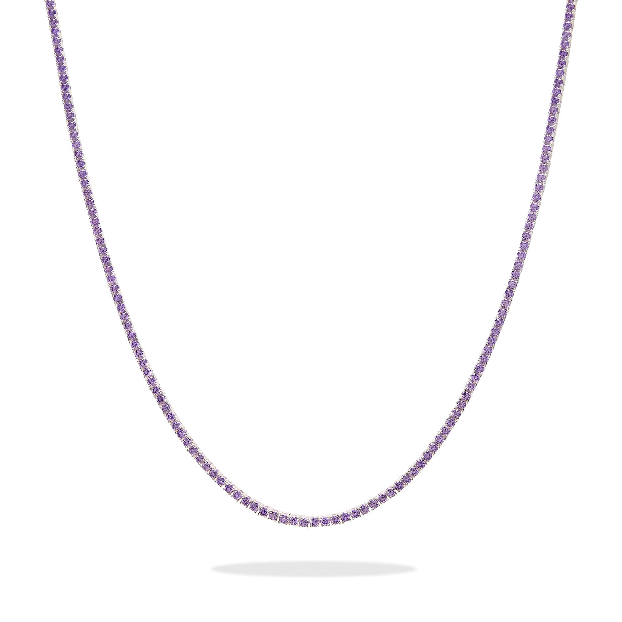 Tennis Necklace - Viola