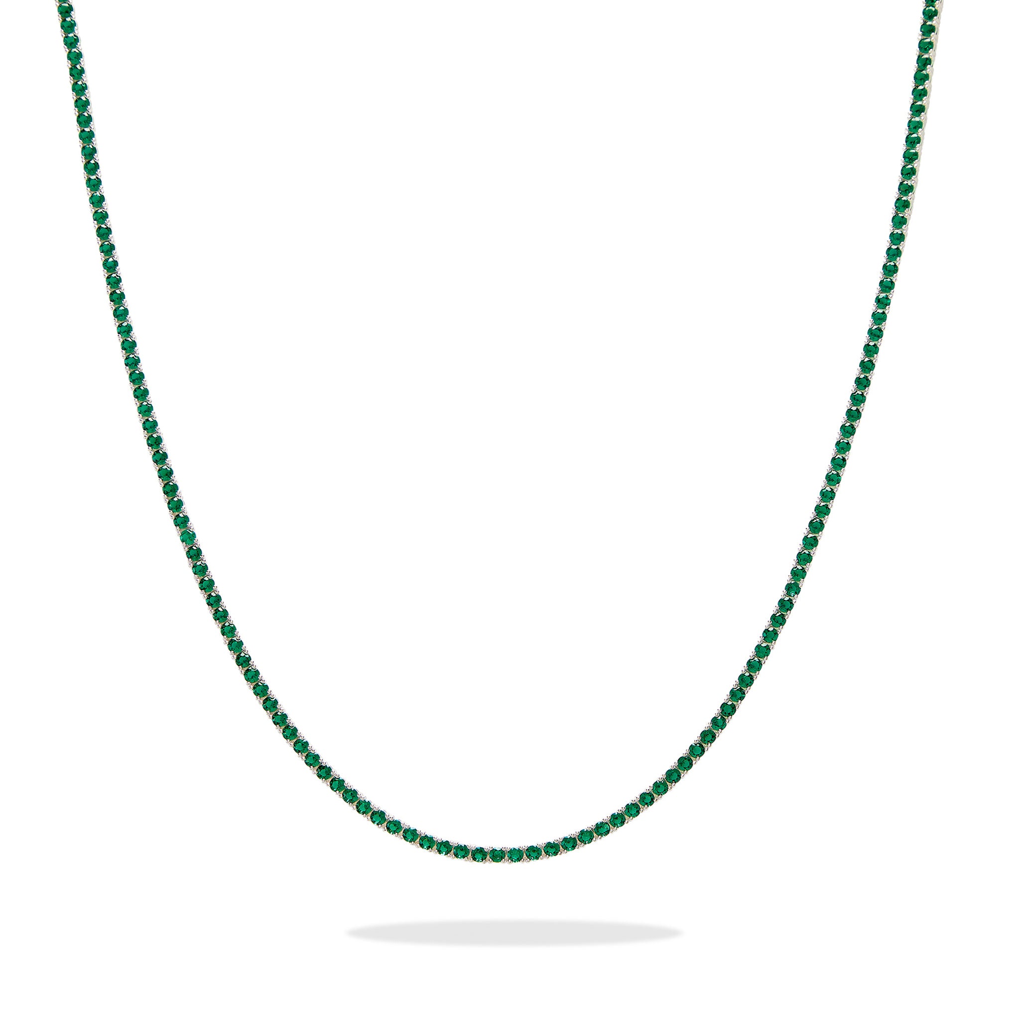Tennis Necklace - Verde