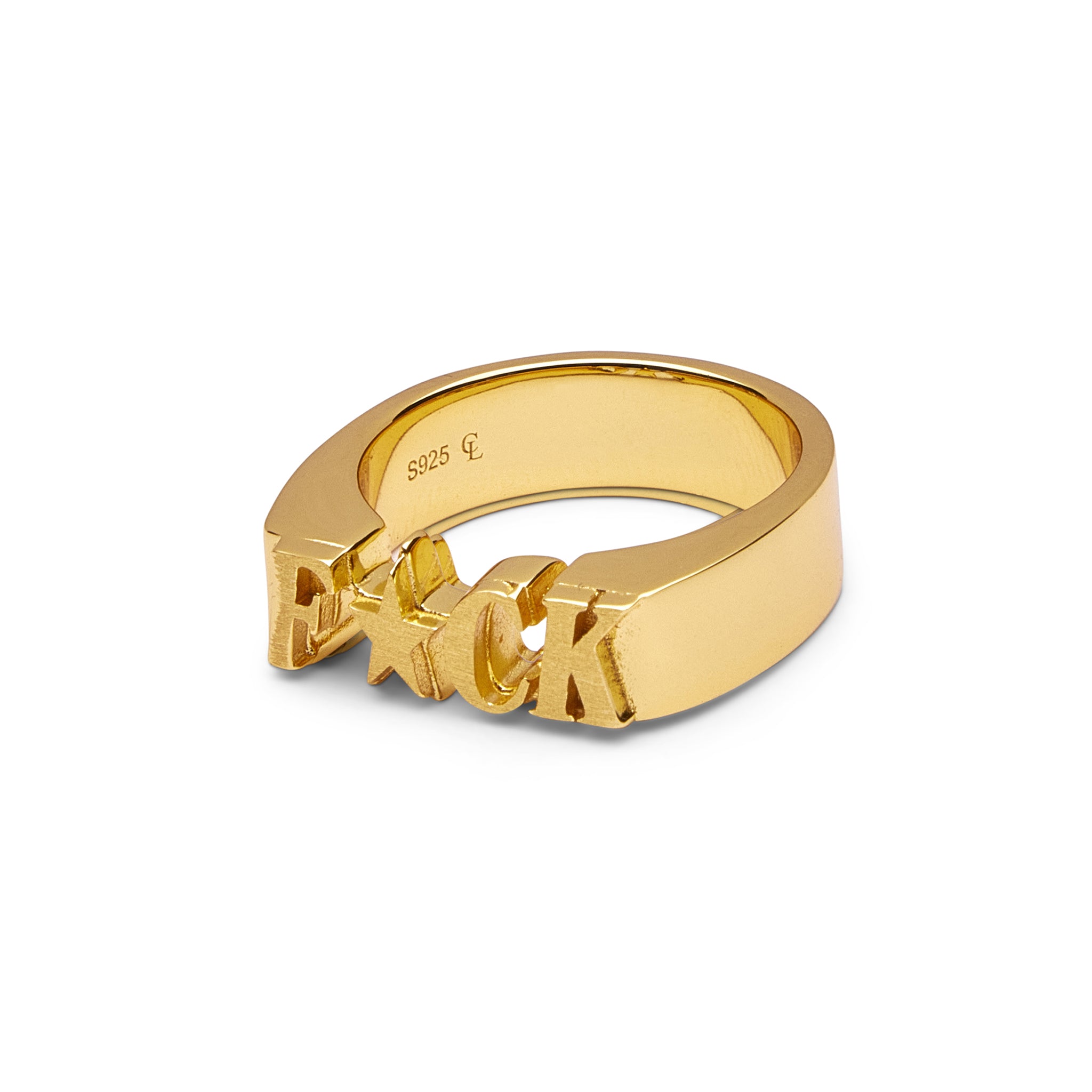 F*CK Ring - Gold