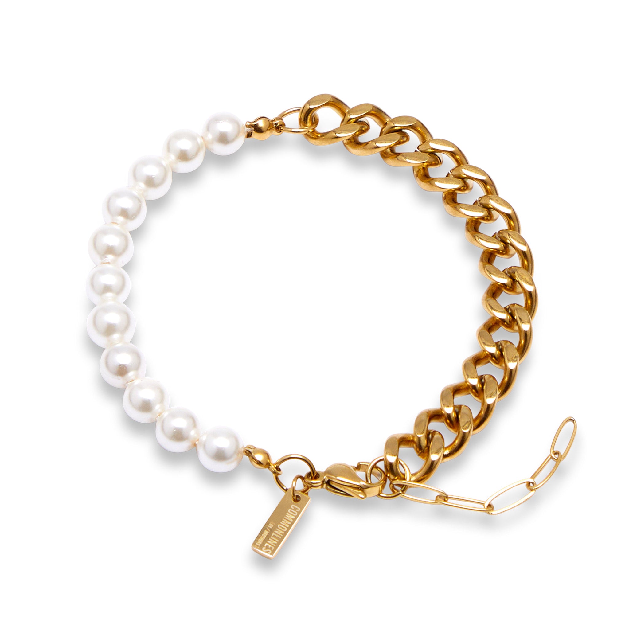 The Pearl Bracelet (Gold)
