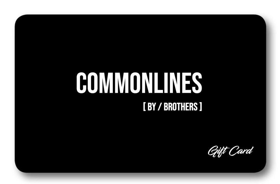Common Lines Gift Card