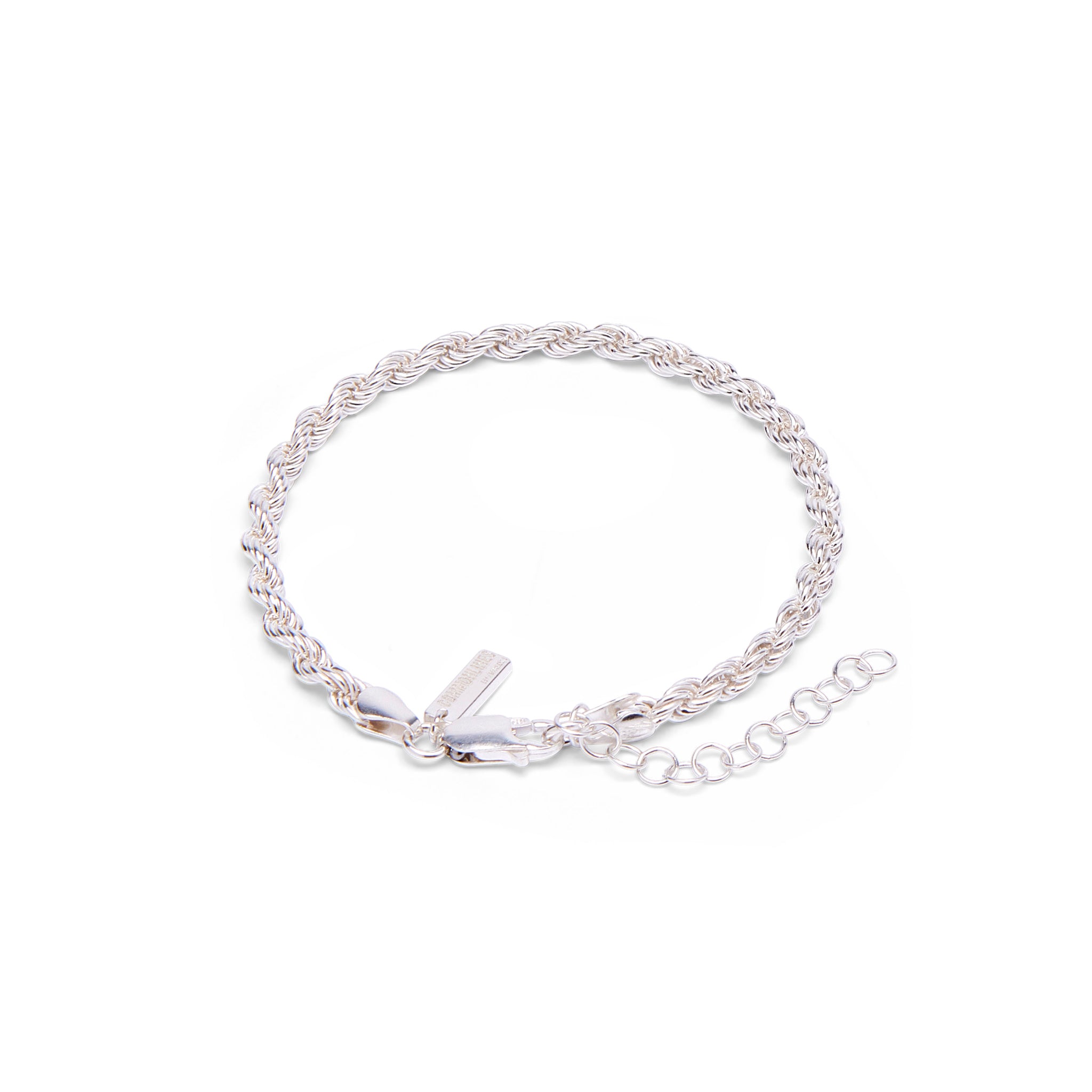 Rope Bracelet - Silver