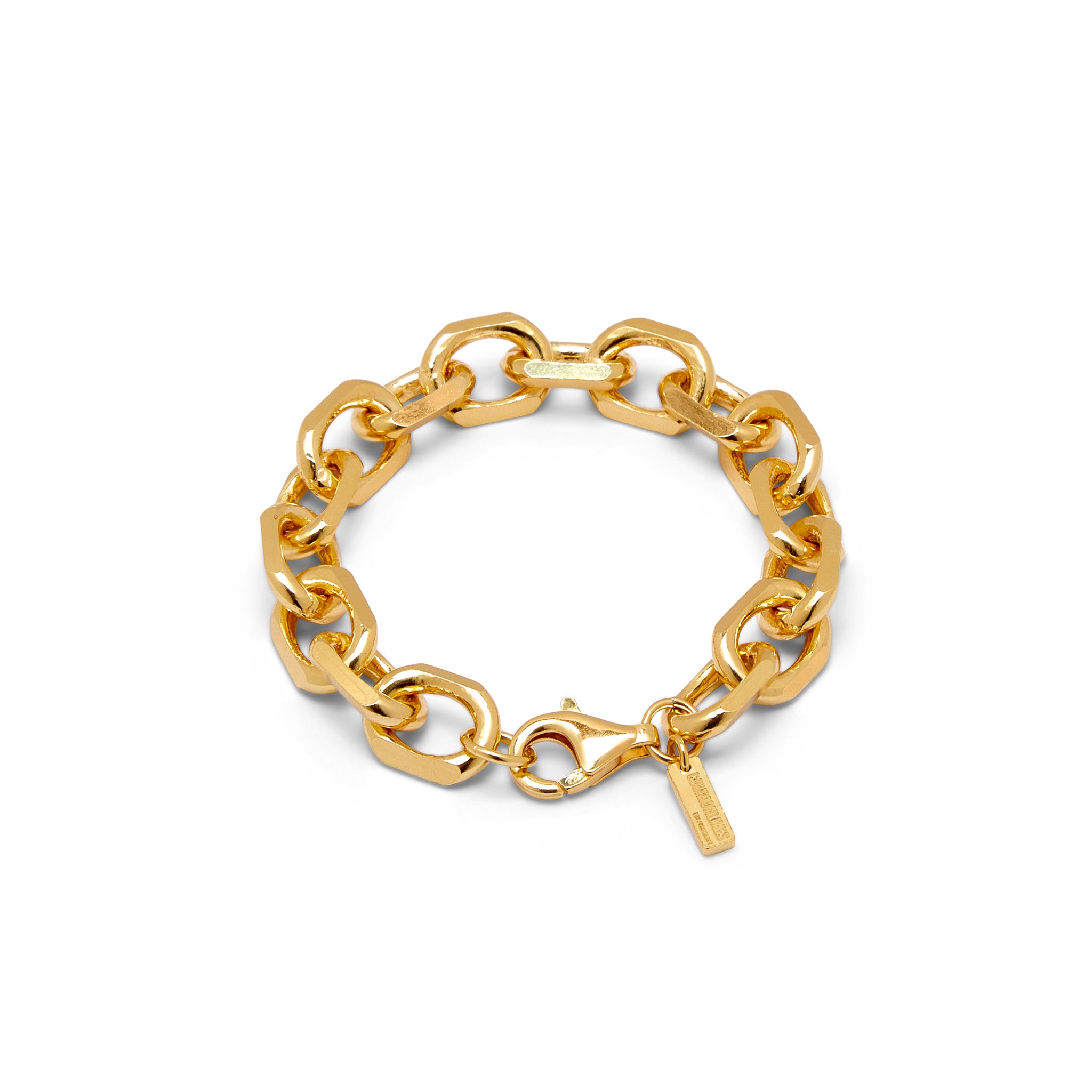 XL Cable Link Bracelet - Gold
